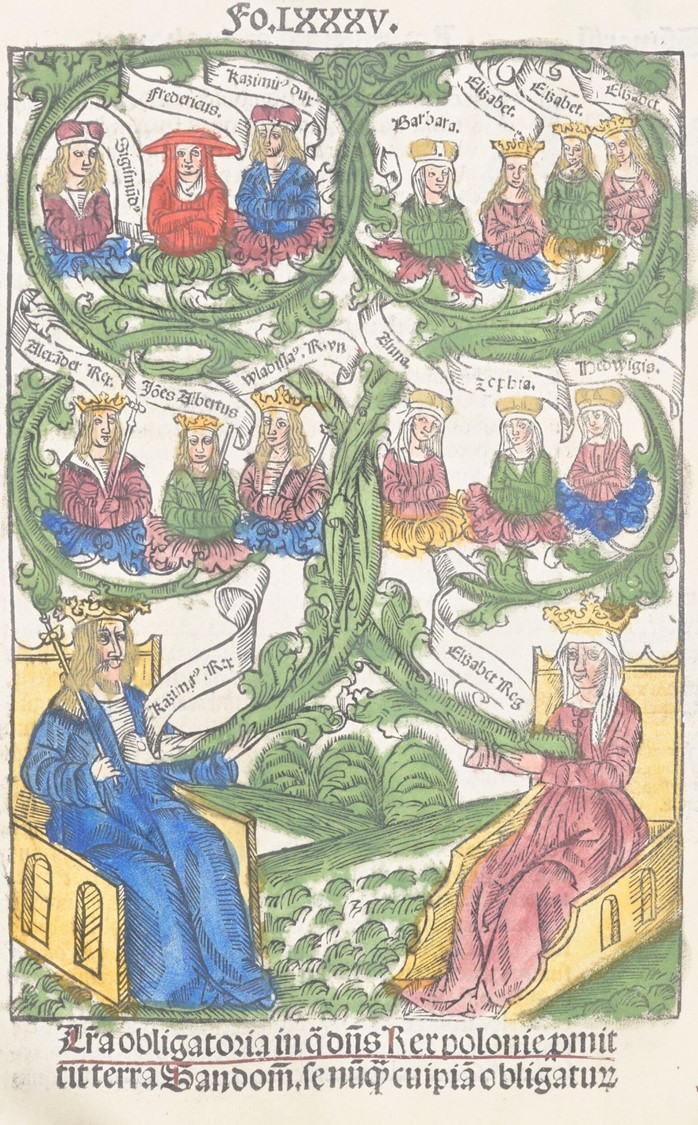 Drzewo genealogiczne Kazimierza i Elżbiety, Statut Łaskiego